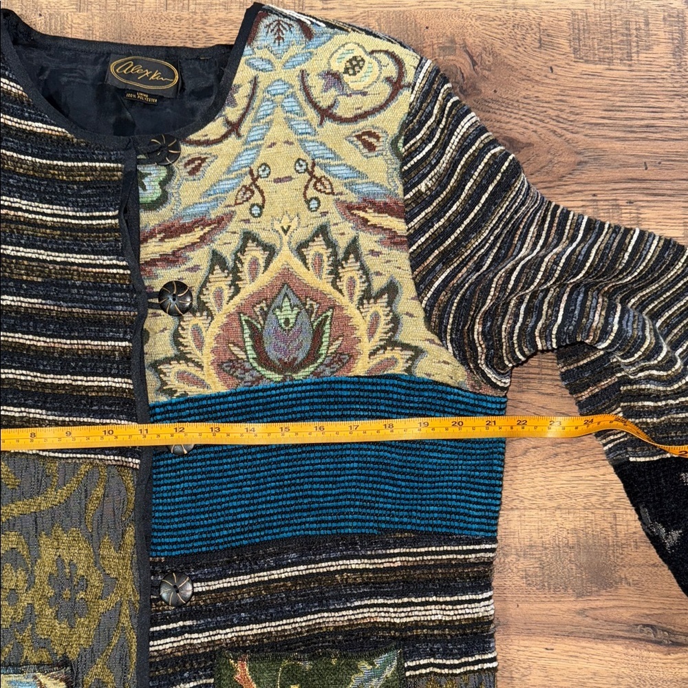 ALEX KIM Women's Multicolor Patchwork Jacket - image 4